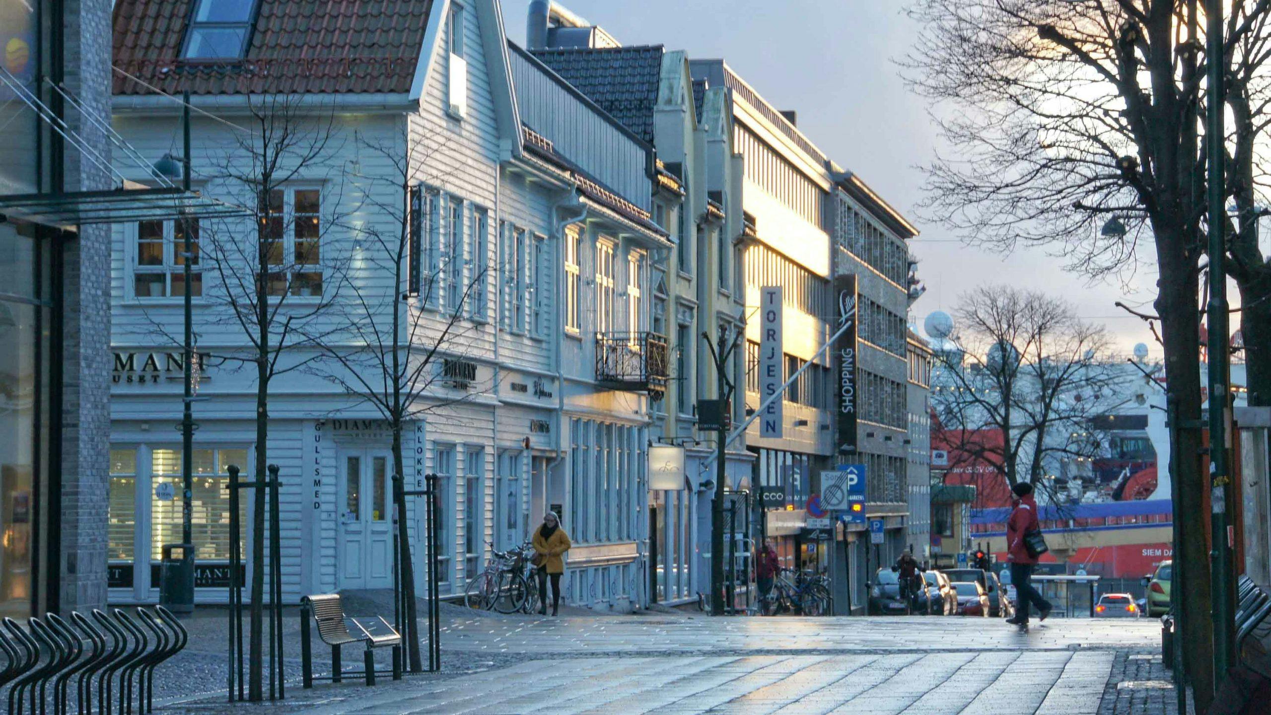 Pilt Kristiansandi kesklinnast